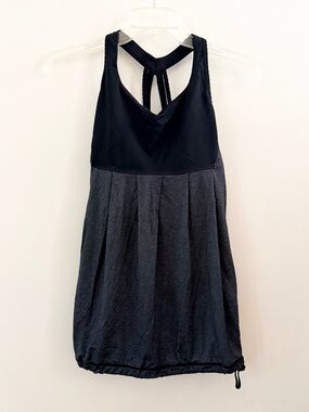 lululemon Elevate Tank Black + Grey